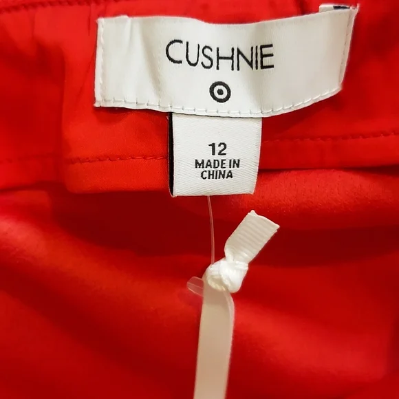Cushnie for Target Red Halter Tie Neck Slip Dress Size 12 NWT - Picture 12 of 16